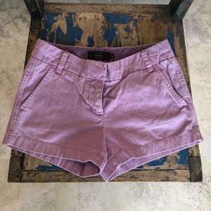 J.Crew purple chino shorts 00